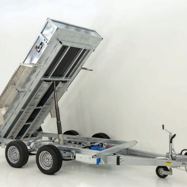 Benne basculante arrière Variant TR 3500 XL 170x360cm 3,5t