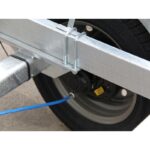 7m-2m20 1x1800kg – 1800 kg – VLEMMIX – remorque transport bateau – Image 2