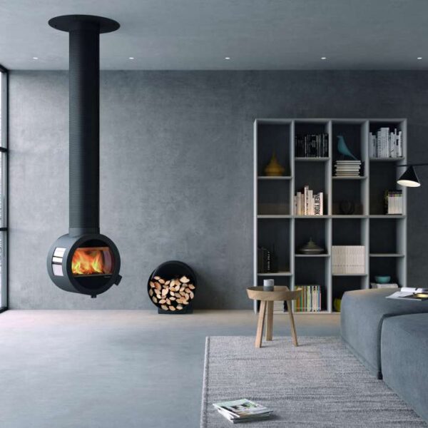 Nordpeis Me Ceiling uten DV kit, med sideglass (leveres uten pipe)